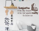 Alice In Wonderland Wall Decal Quote